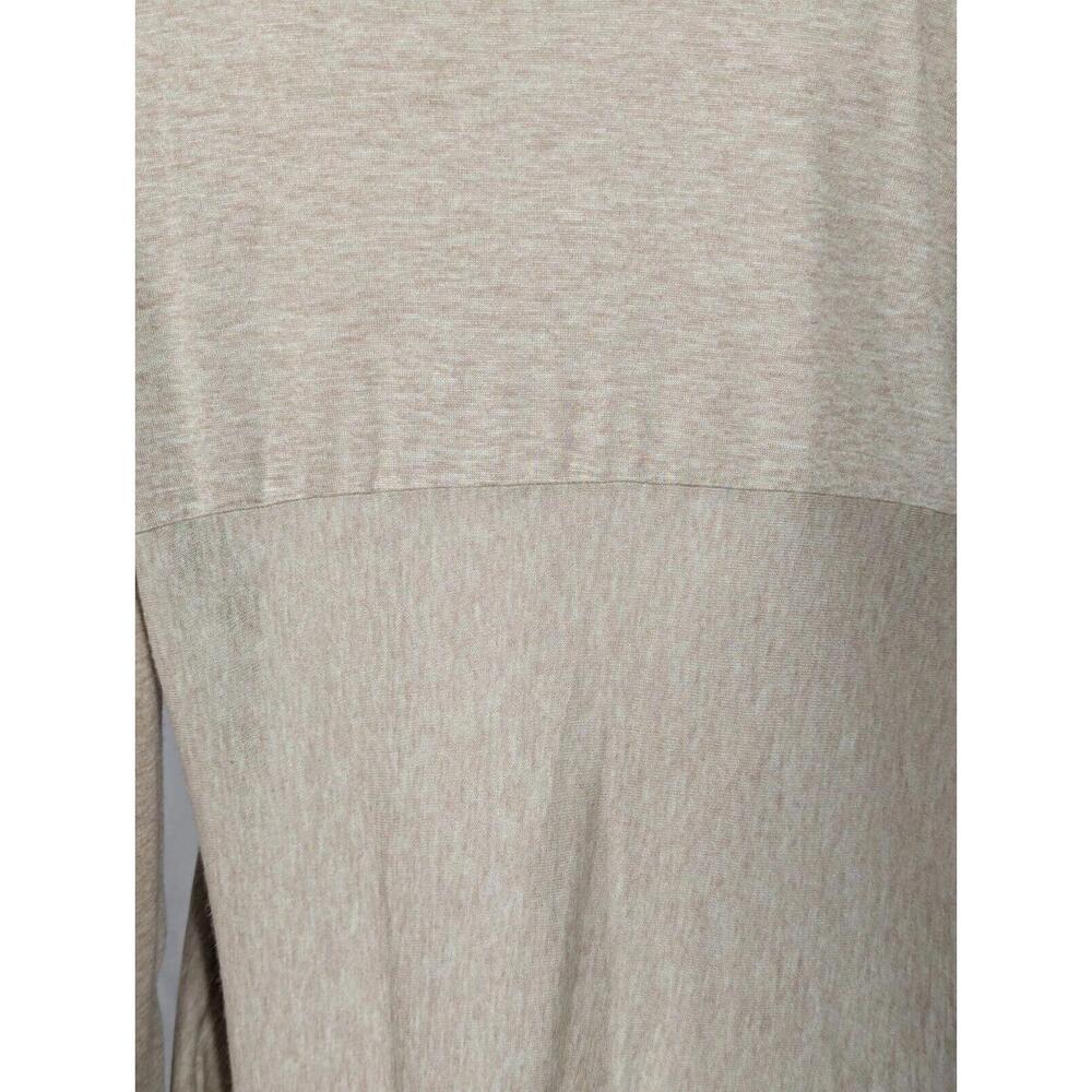 Lafayette 148 Light Wrap Cardigan Size Med New York Camel WorkWear Resort - Picture 5 of 8